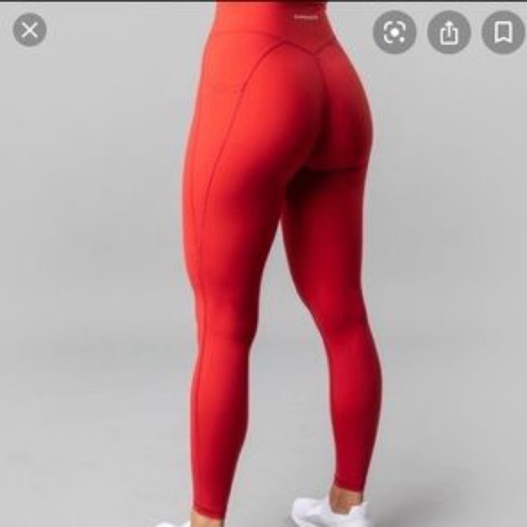 Alphalete Alphalux Pocket Legging Ember - Picture 2 of 9